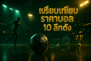 เปรียบเทียบ ราคาบอล