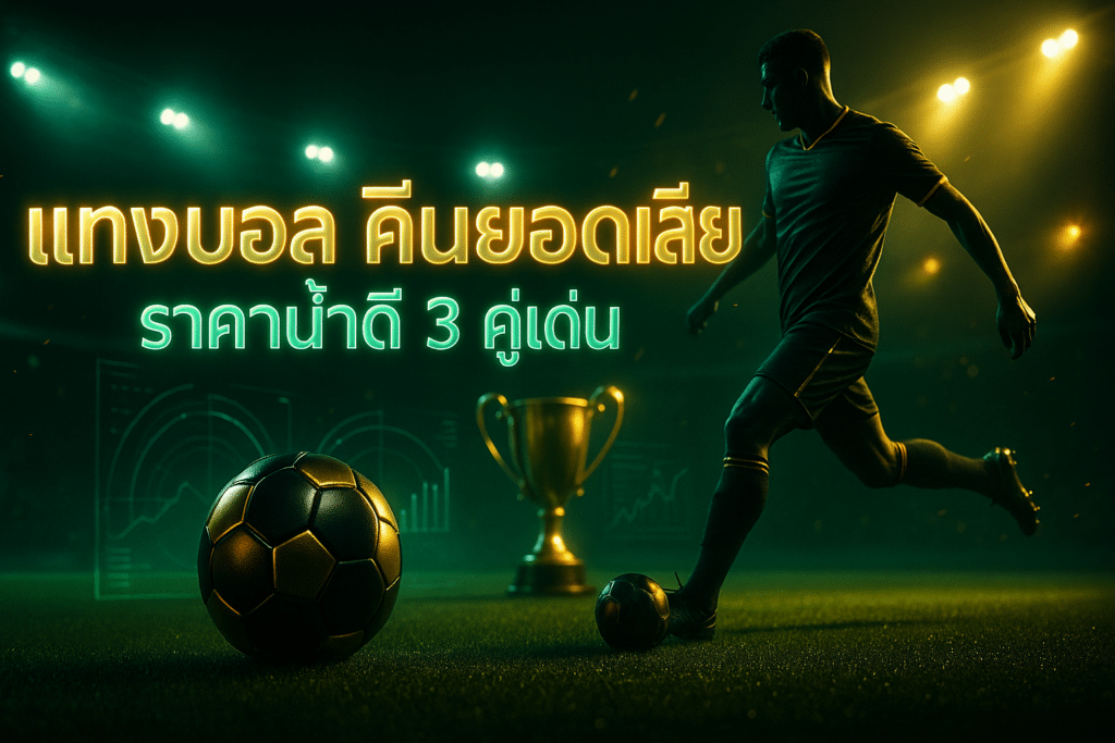 แทงบอล คืนยอดเสีย